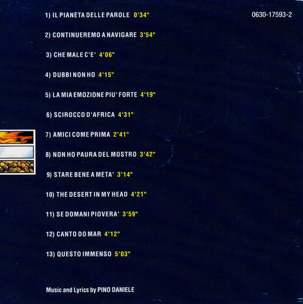 Dimmi Cosa Succede Sulla Terra (CD) | Excellent (EX) Very Good Plus (VG+) - ROCK / USED *EXCELLENT*