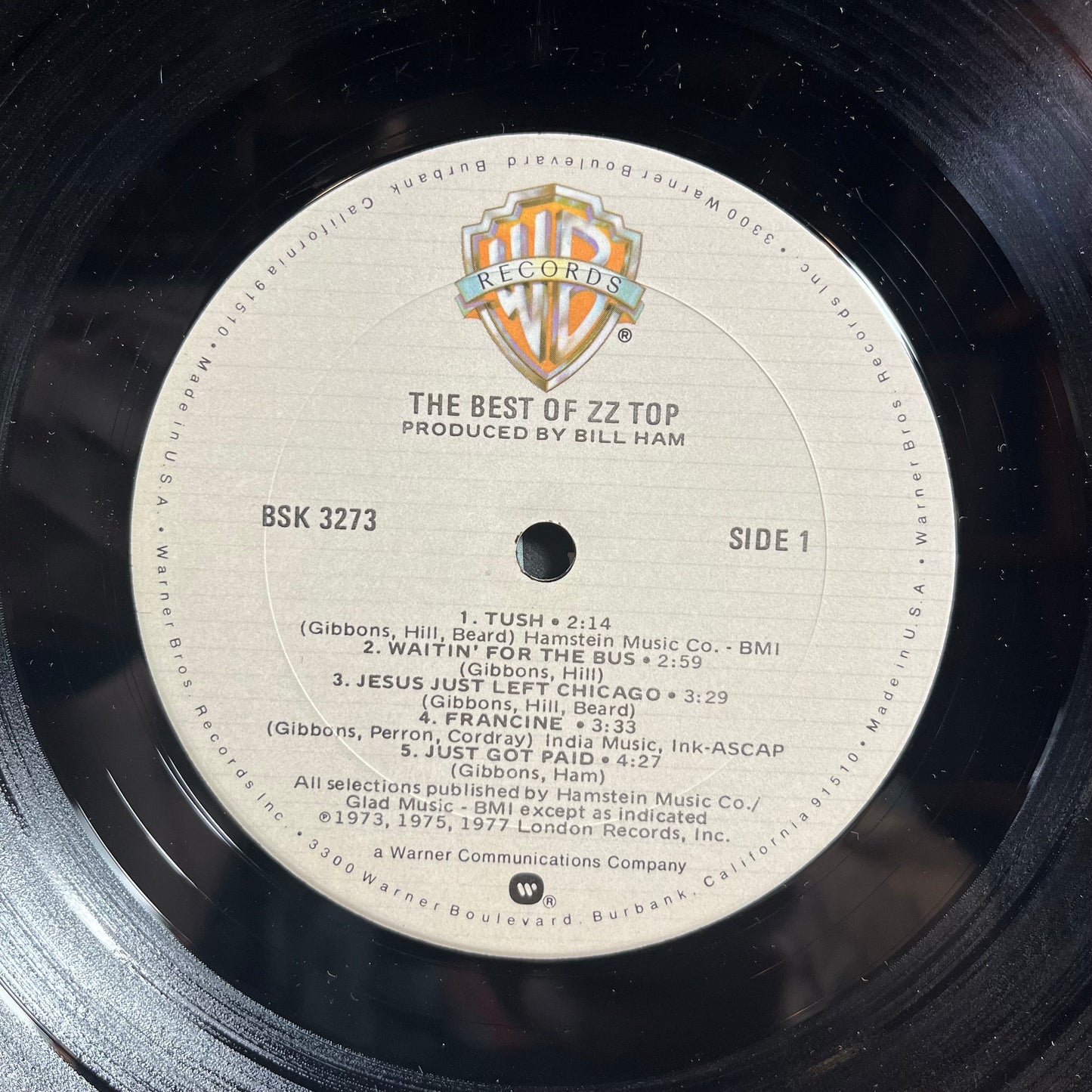 The Best Of ZZ Top (VINYL) | Excellent (EX) Excellent (EX) - ROCK / USED *EXCELLENT*