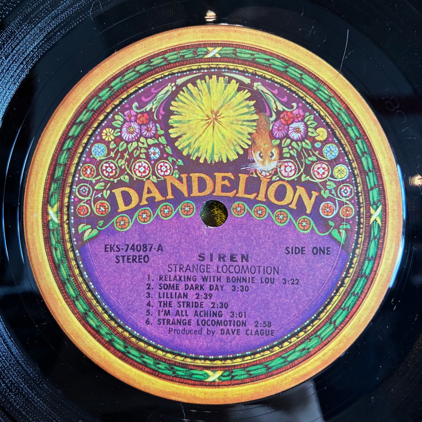 Siren (13) - Strange Locomotion (VINYL) | Excellent (EX) Very Good Plus (VG+) - ROCK / USED *EXCELLENT*