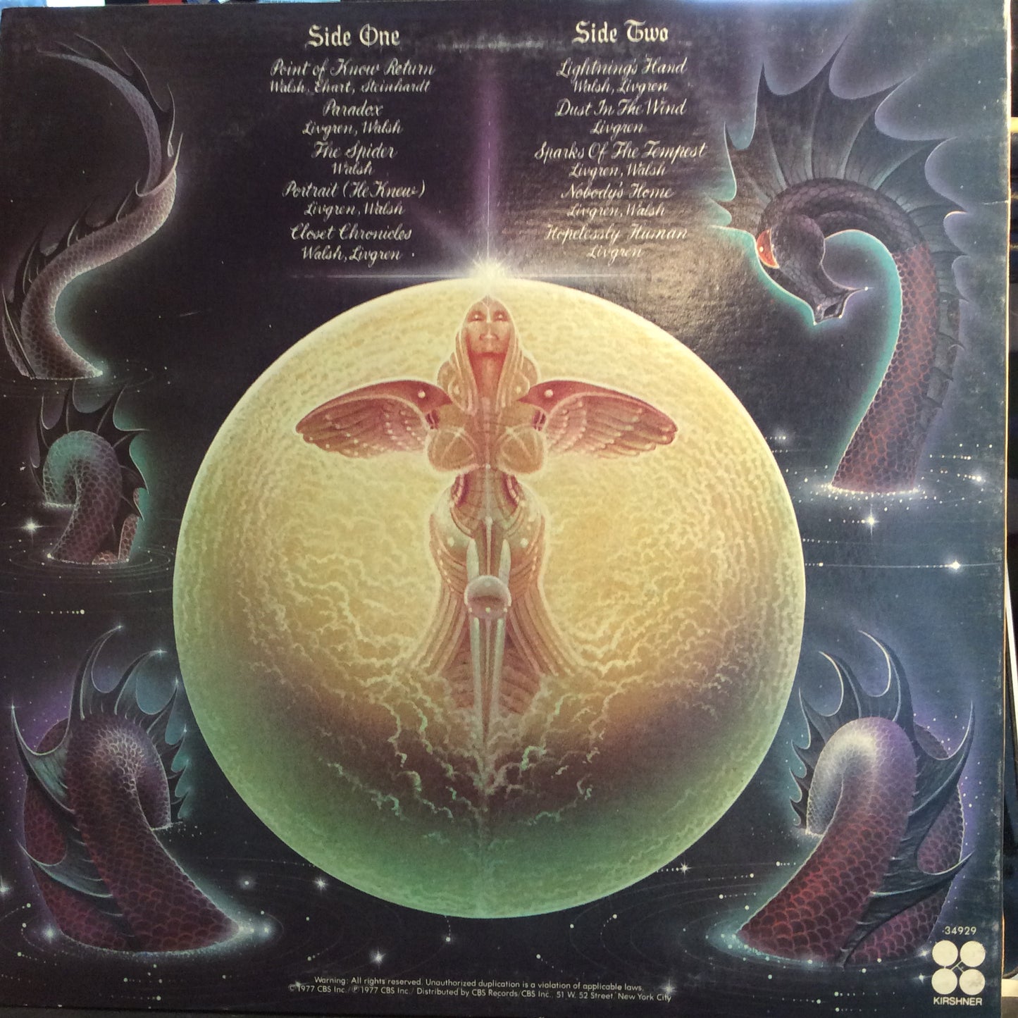 Point Of Know Return (VINYL) | Excellent (EX) Near Mint- (NM-) - ROCK / USED *EXCELLENT*