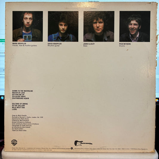 Dire Straits (VINYL) | Excellent (EX) Very Good Plus (VG+) - ROCK / USED *EXCELLENT*