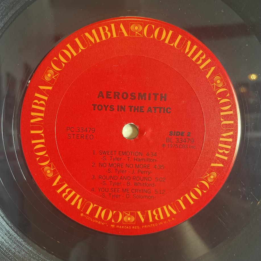 Toys In The Attic (VINYL) | Excellent (EX) Excellent (EX) - ROCK / USED *EXCELLENT*