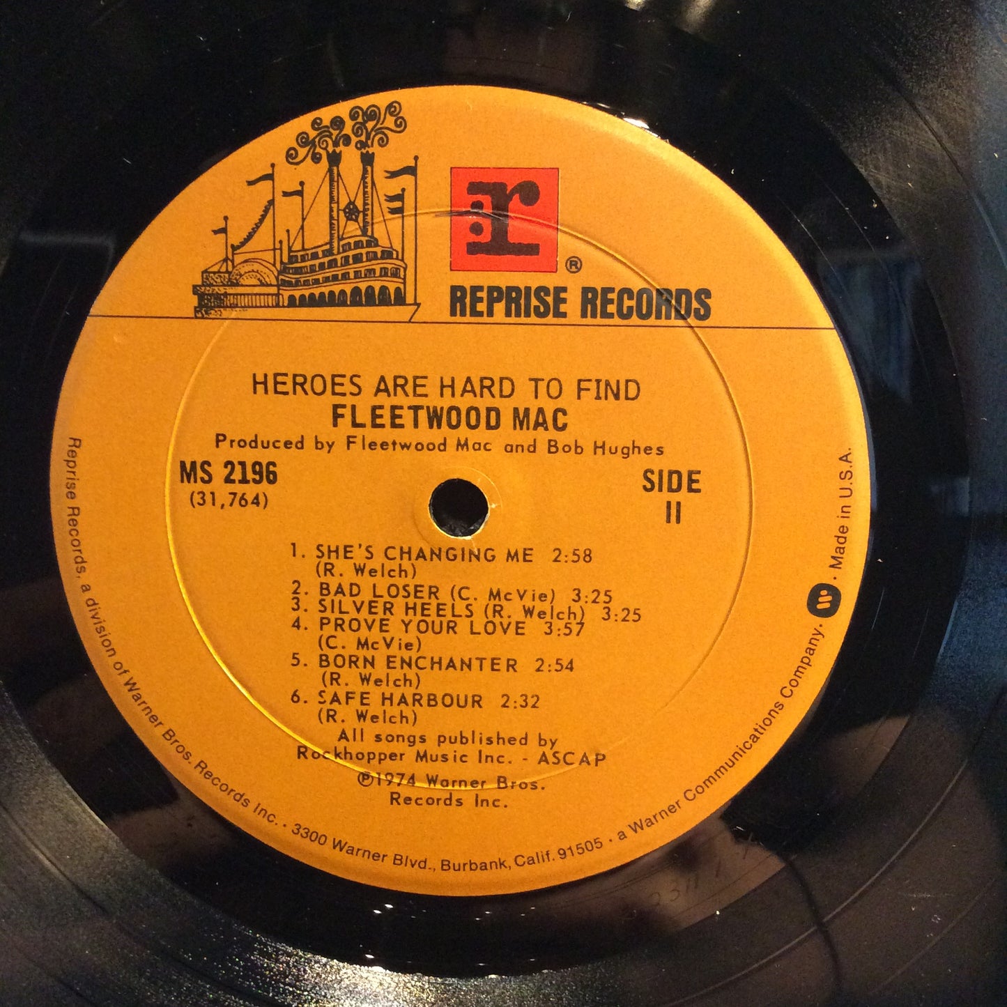 Heroes Are Hard To Find (VINYL) | Excellent (EX) Excellent+ (EX+) - ROCK / USED *EXCELLENT*