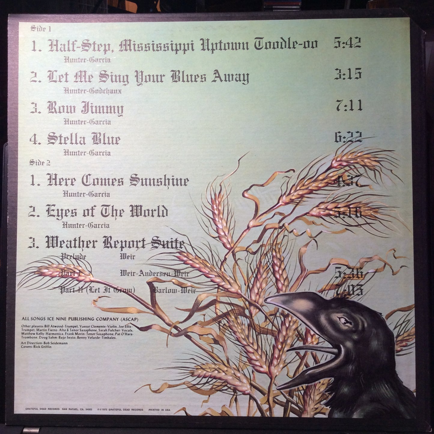 Wake Of The Flood (VINYL) | Excellent (EX) Excellent+ (EX+) - ROCK / USED *EXCELLENT*