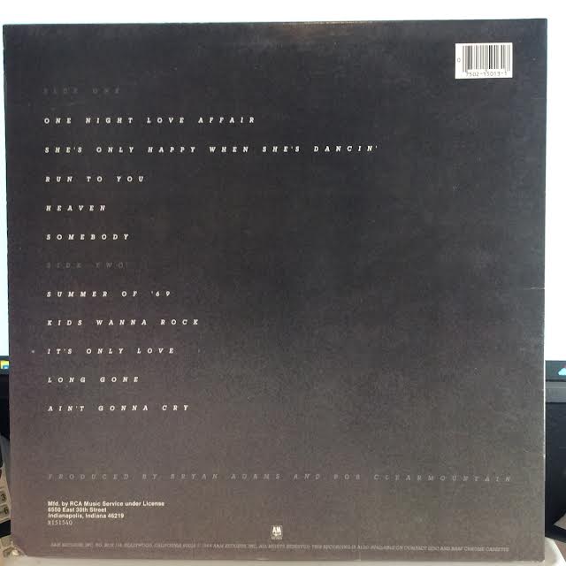 Reckless (VINYL) | Excellent (EX) Excellent (EX) - ROCK / USED *EXCELLENT*