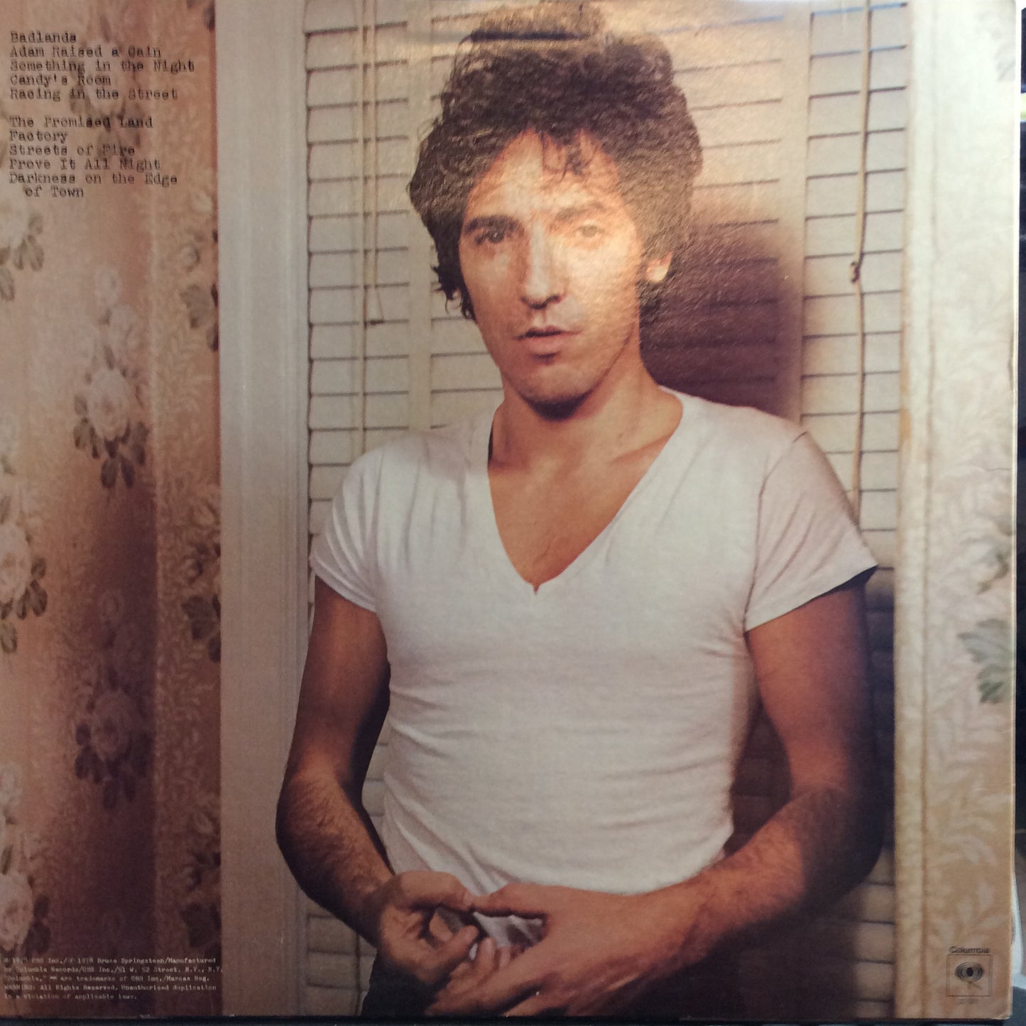 Darkness On The Edge Of Town (VINYL) | Excellent (EX) Excellent (EX) - ROCK / USED *EXCELLENT*