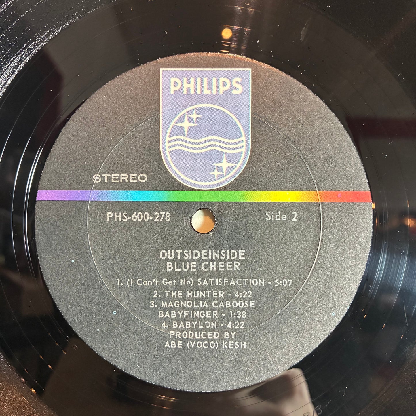 Outsideinside (VINYL) | Excellent (EX) Very Good Plus Plus (VG++) - ROCK / USED *EXCELLENT*