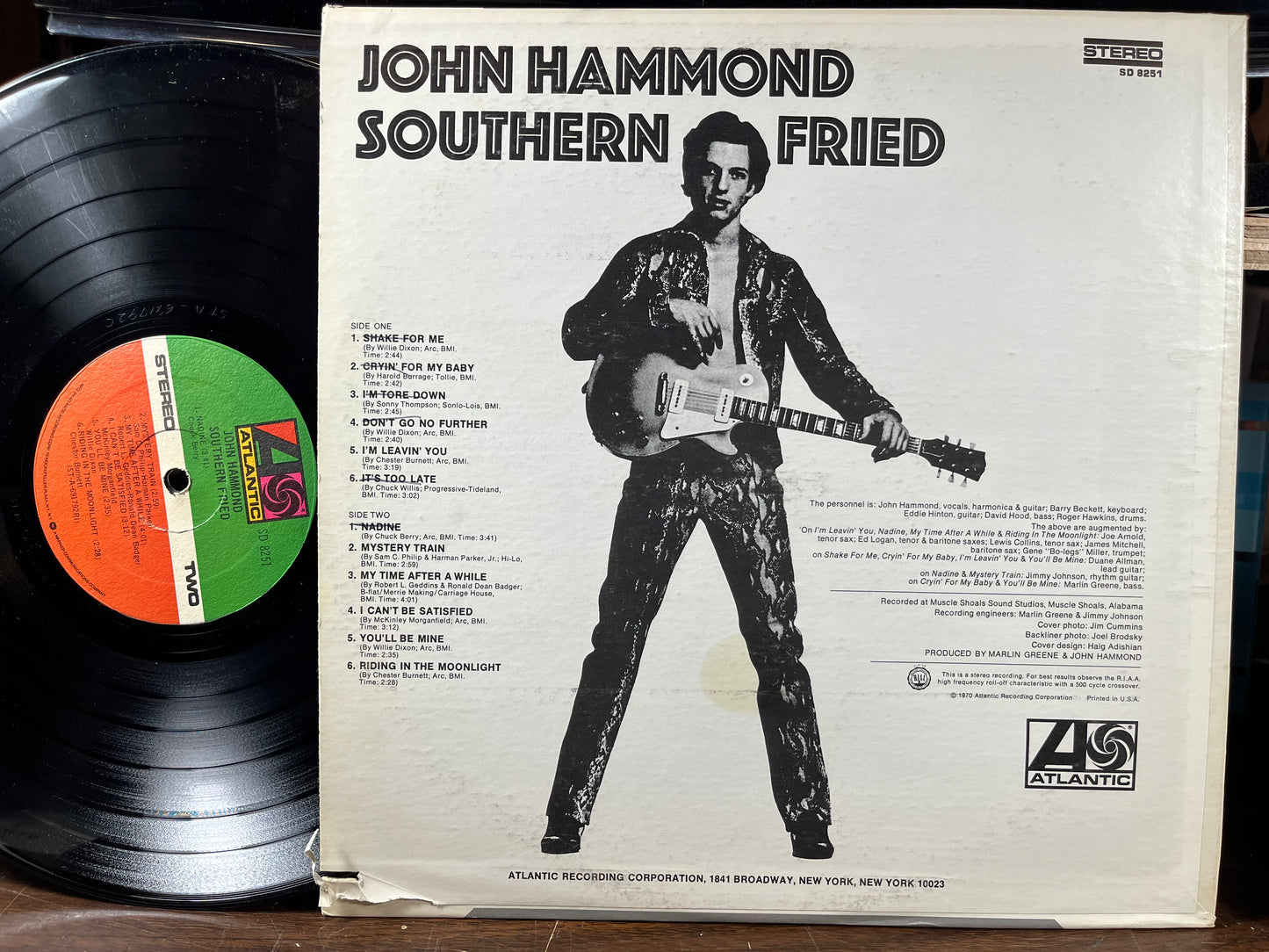 Southern Fried (VINYL) | Excellent (EX) Excellent (EX) - ROCK / USED *EXCELLENT*