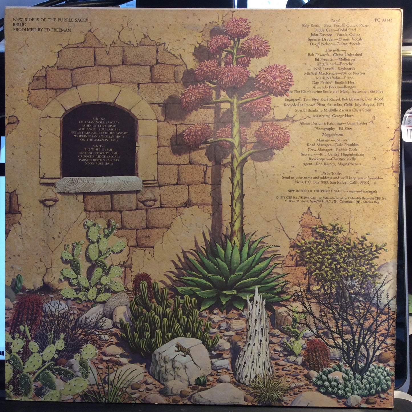 Brujo (VINYL) | Excellent (EX) Excellent (EX) - ROCK / USED *EXCELLENT*