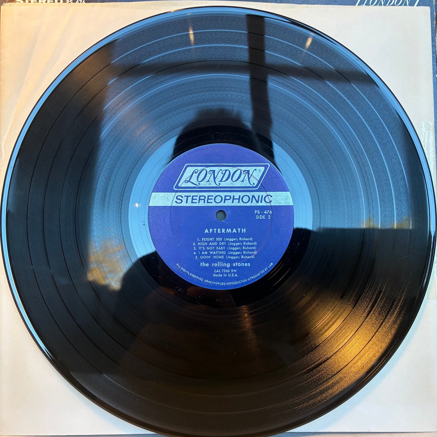 Aftermath (VINYL) | Excellent (EX) Very Good Plus (VG+) - ROCK / USED *EXCELLENT*