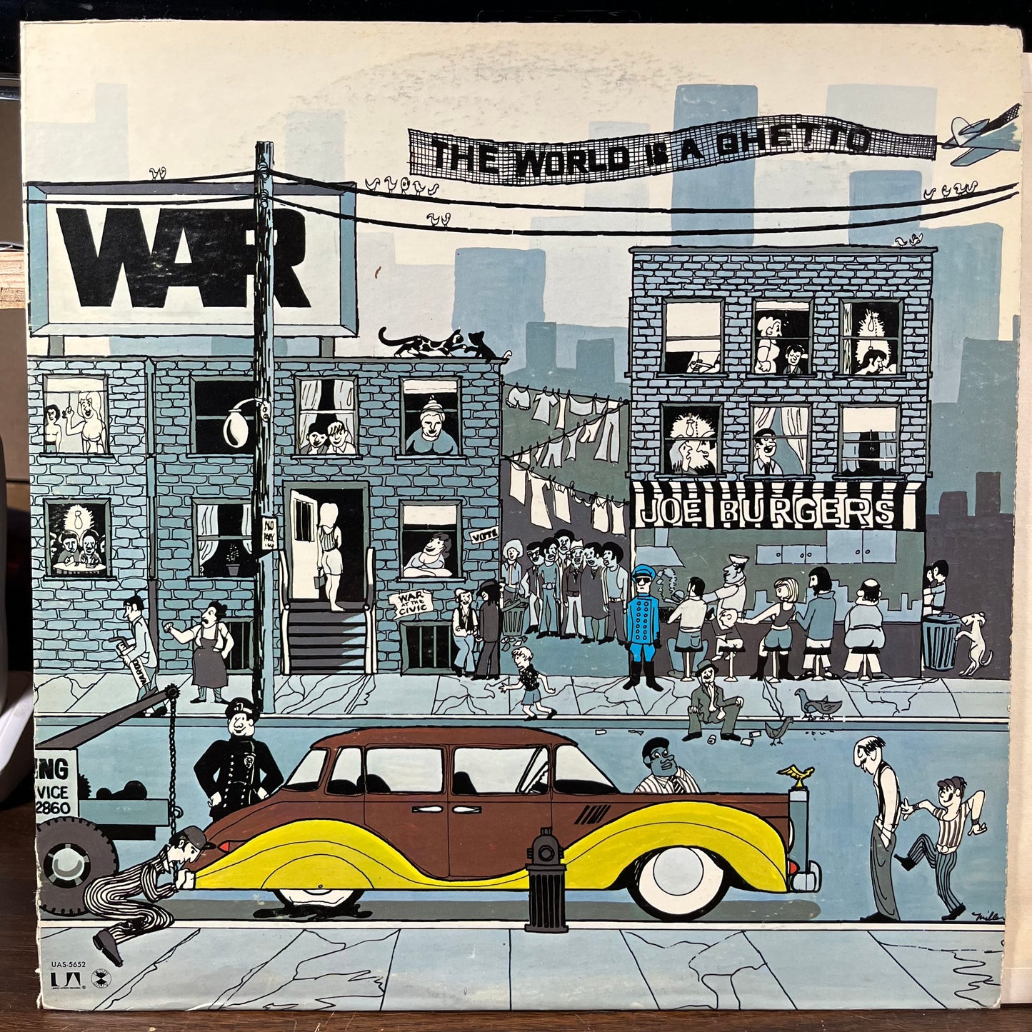 The World Is A Ghetto (VINYL) | Excellent (EX) Excellent (EX) - ROCK / USED *EXCELLENT*