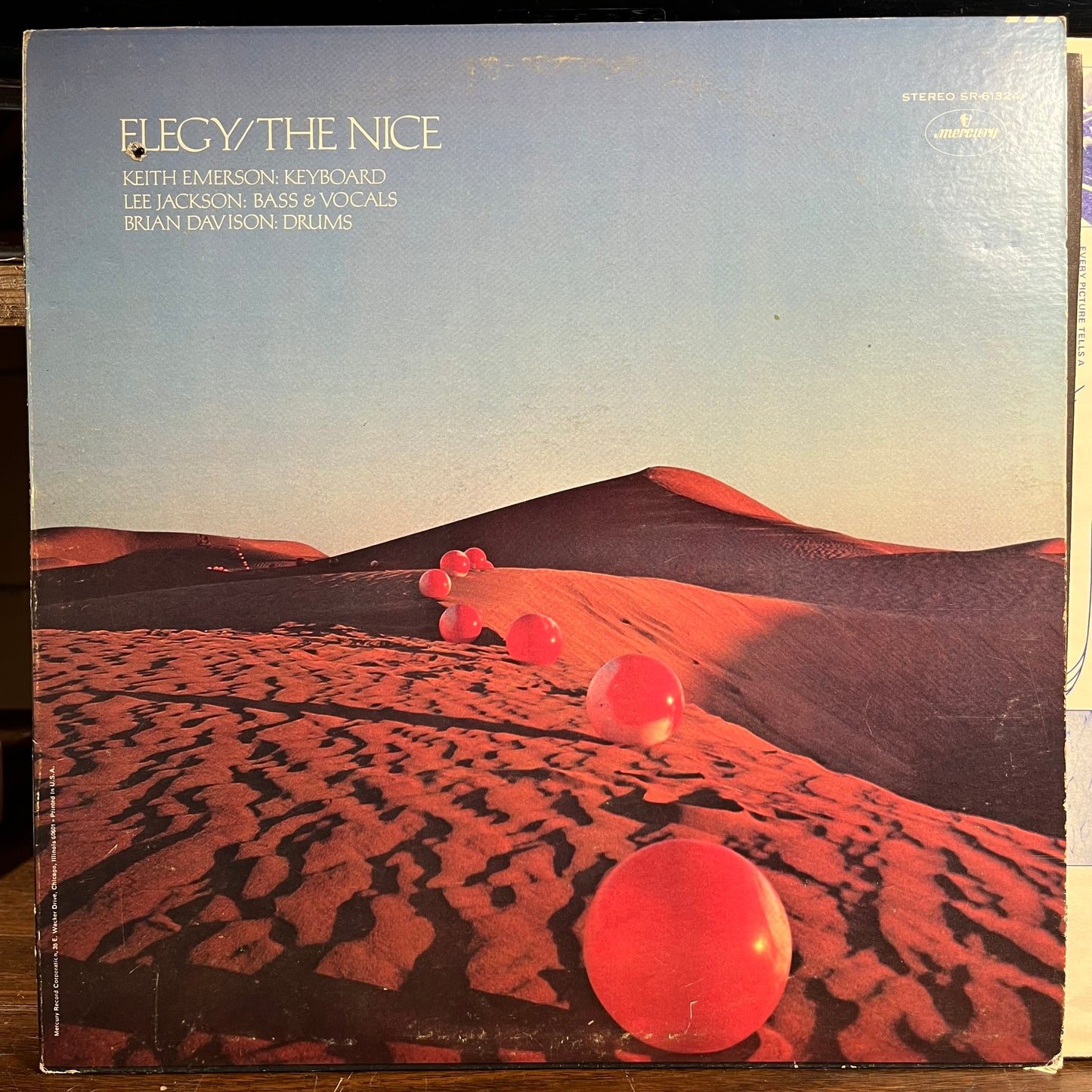 Elegy (VINYL) | Excellent (EX) Excellent (EX) - ROCK / USED *EXCELLENT*