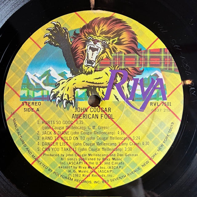 American Fool (VINYL) | Excellent (EX) Excellent (EX) - ROCK / USED *EXCELLENT*