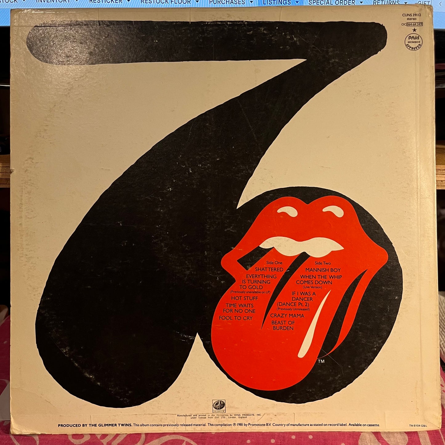 Sucking In The Seventies *PHILIPPINES* | Excellent (EX) Very Good (VG)