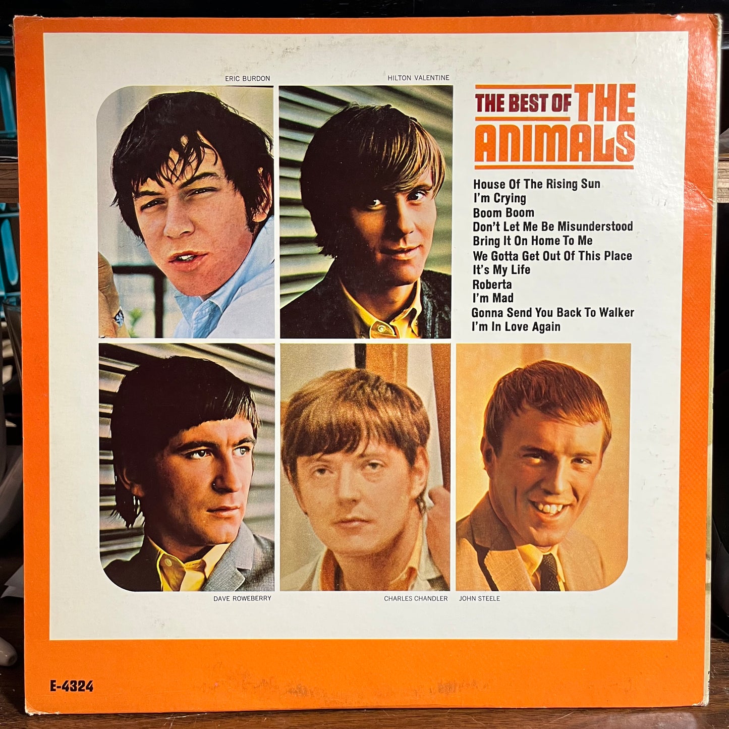 The Best Of The Animals (VINYL) | Excellent (EX) Excellent+ (EX+) - ROCK / USED *EXCELLENT*