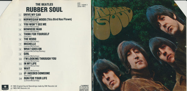 The Beatles - Rubber Soul (CD) | Excellent (EX) Excellent (EX) -ROCK / USED *EXCELLENT*