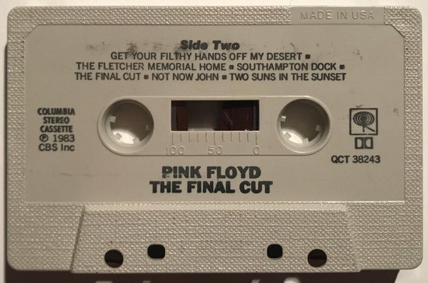 The Final Cut (CASS) | Excellent+ (EX+) Excellent+ (EX+) - ROCK / USED *EXCELLENT*