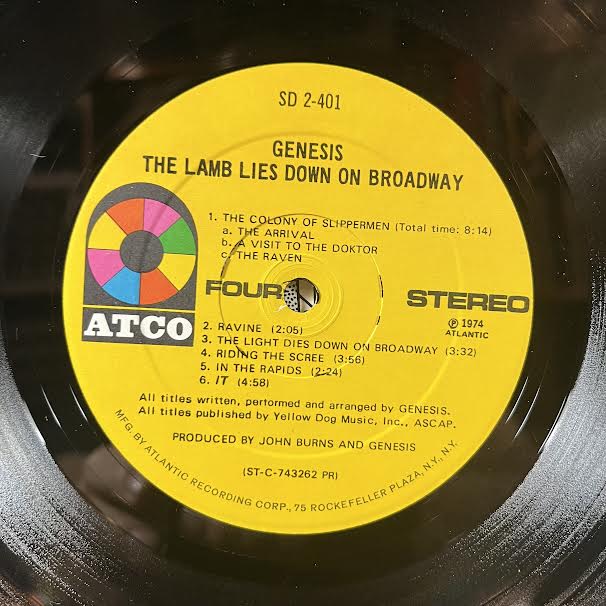 The Lamb Lies Down On Broadway (2xVINYL) | Excellent (EX) Very Good (VG) - ROCK / USED *EXCELLENT*
