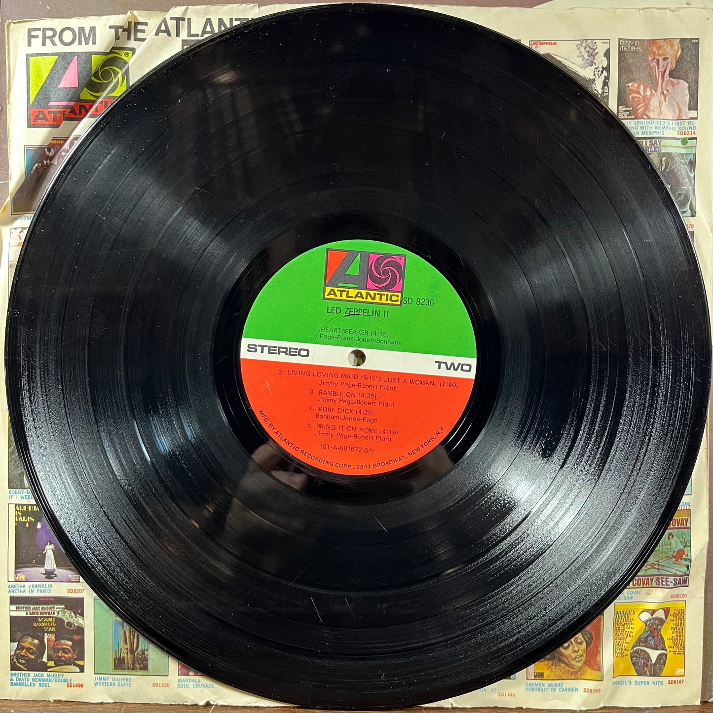 Led Zeppelin II (RL SP SRC VINYL) | Good Plus Plus (G++) - ROCK / USED *GOOD++*
