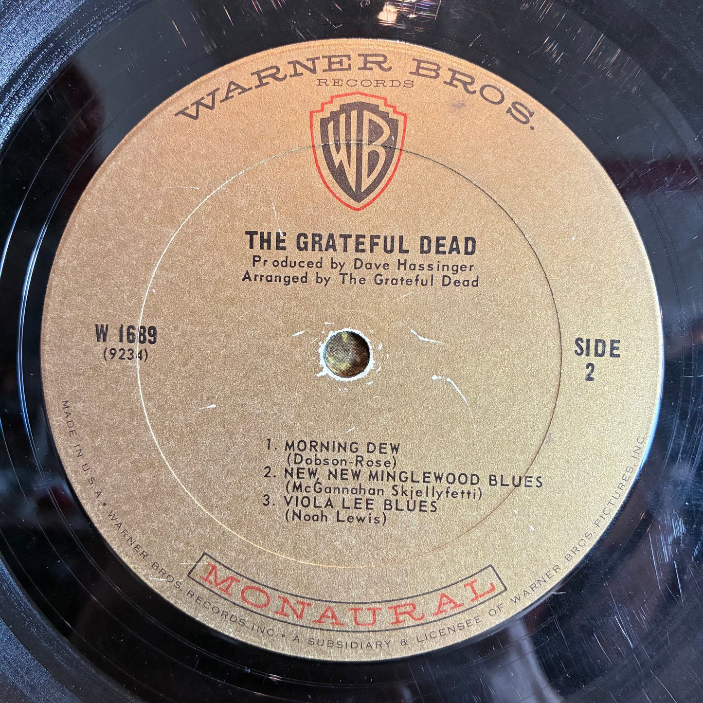 The Grateful Dead - The Grateful Dead (VINYL) | Good Plus (G+) Very Good (VG) - ROCK / USED *GOOD+*
