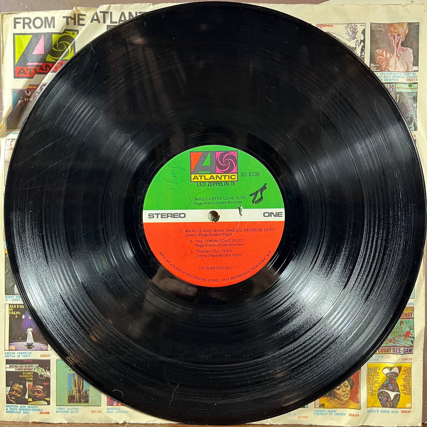 Led Zeppelin II (RL SP SRC VINYL) | Good Plus Plus (G++) - ROCK / USED *GOOD++*