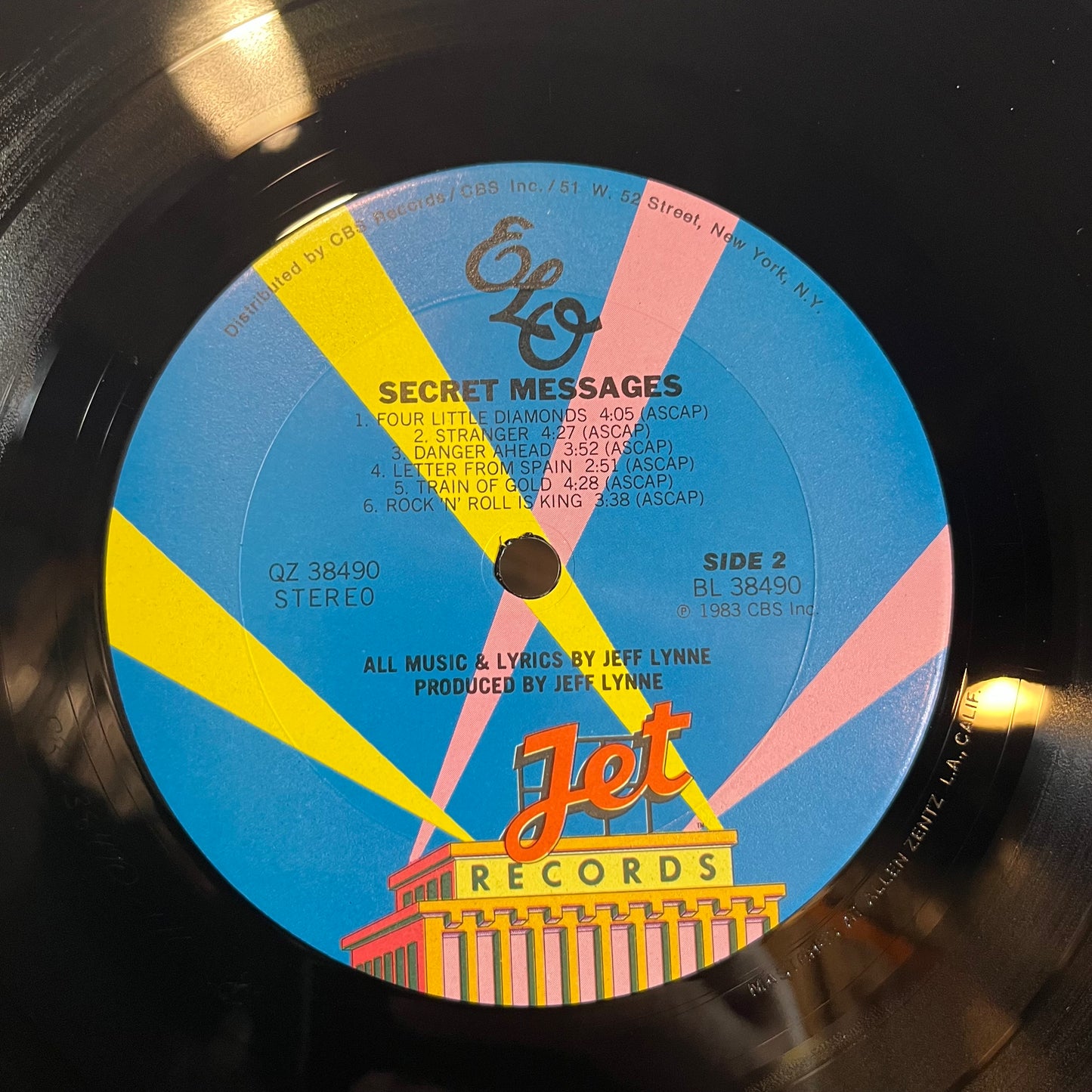 Secret Messages (VINYL) | Near Mint- (NM-) Near Mint (NM or M-) - ROCK / USED *NEAR MINT-*