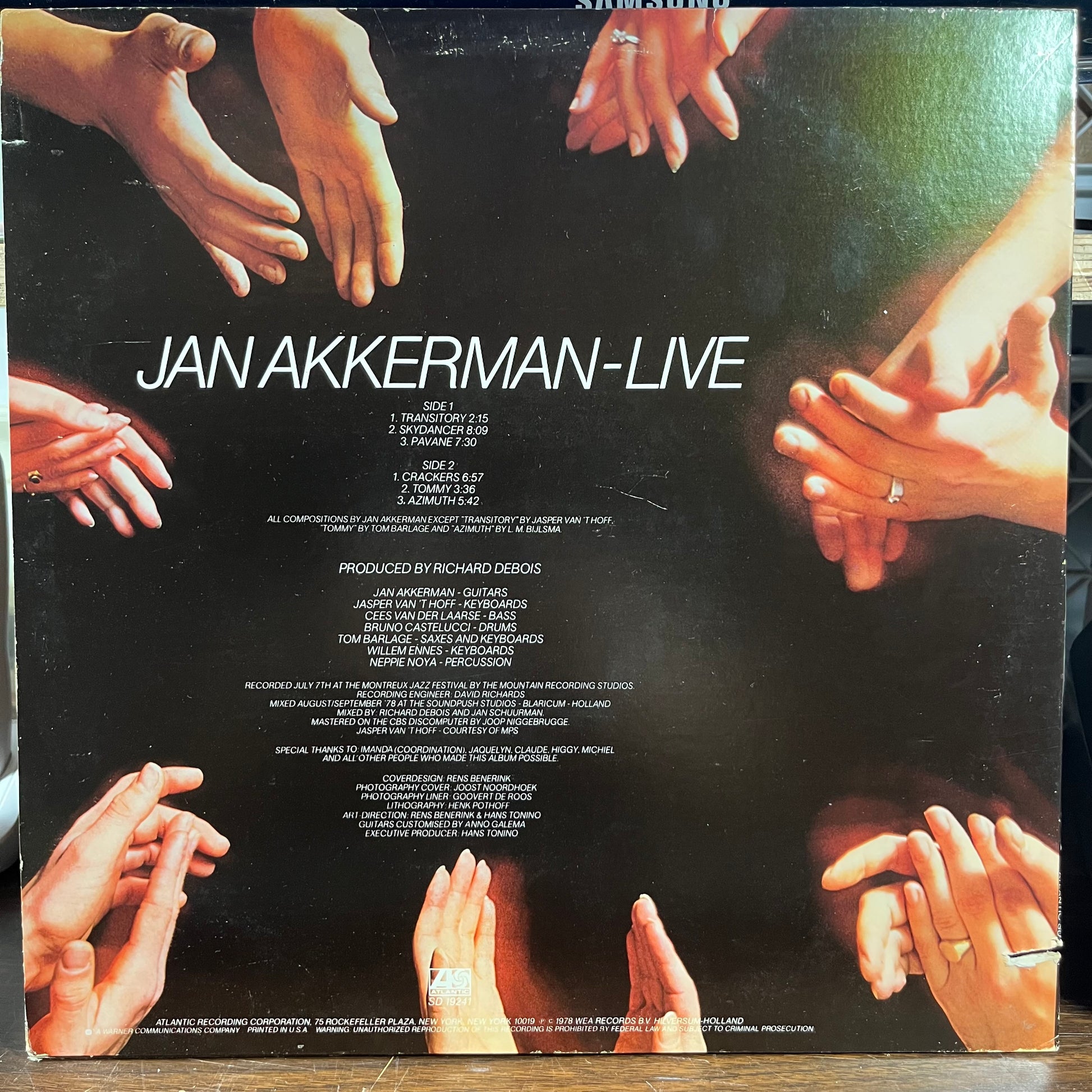 Live (LP) | NEAR MINT MINUS (NM-) Excellent (EX) - ROCK / USED *NEAR MINT-*