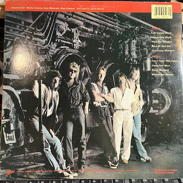 Wheels Are Turnin' (VINYL) | Near Mint- (NM-) Excellent (EX) - ROCK / USED *NEAR MINT-*