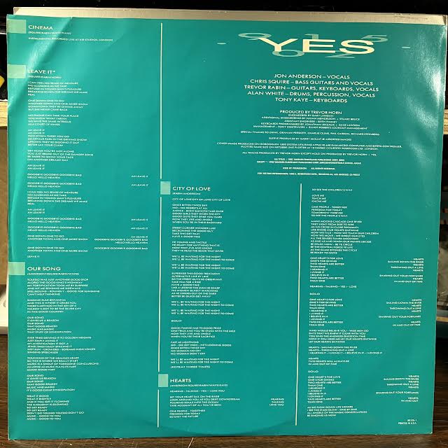 90125 (VINYL) | Near Mint- (NM-) Near Mint- (NM-) - ROCK / USED *NEAR MINT-*