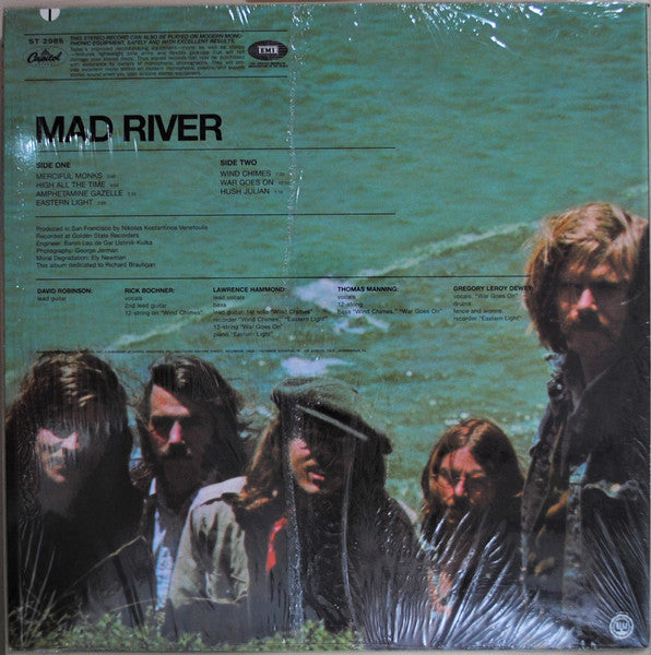 Mad River (VINYL) | Near Mint- (NM-) Near Mint (NM) - ROCK / USED *NEAR MINT-*