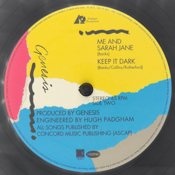 Abacab (2xVINYL 45RPM) | Near Mint (NM or M-) Near Mint (NM or M-) - ROCK / USED *NEAR MINT+*