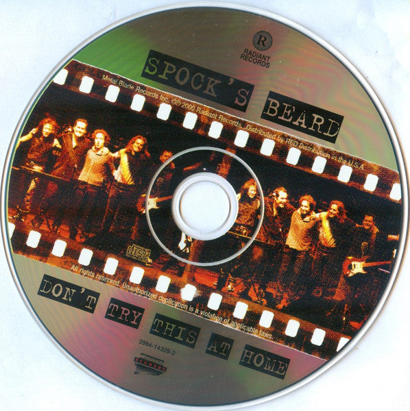 Don't Try This At Home (CD) | Near Mint- (NM-) Near Mint- (NM-) - ROCK / USED *NEAR MINT-*