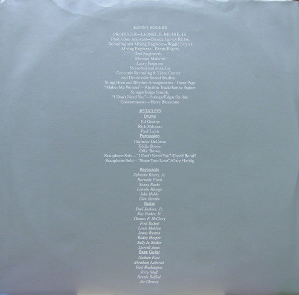 Share Your Love (VINYL) | Near Mint- (NM-) Near Mint (NM) - ROCK / USED *NEAR MINT-*
