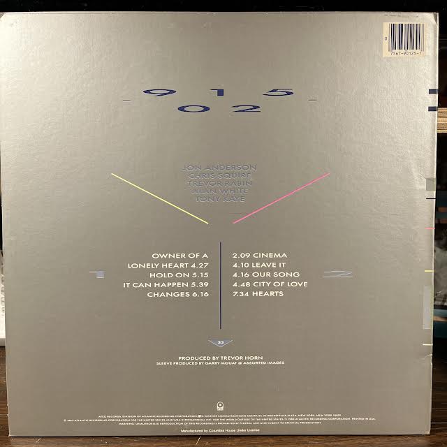 90125 (VINYL) | Near Mint- (NM-) Near Mint- (NM-) - ROCK / USED *NEAR MINT-*