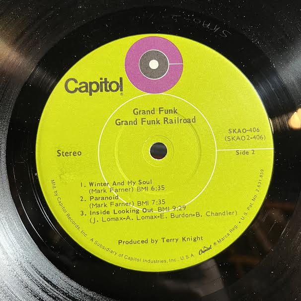Grand Funk (VINYL) | Near Mint- (NM-) Very Good (VG) - ROCK / USED *NEAR MINT-*