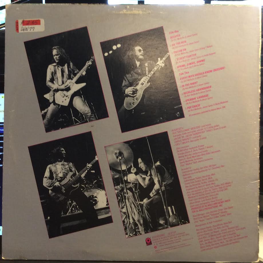 Tomcattin' (VINYL) | Near Mint- (NM-) Very Good Plus (VG+) - ROCK / USED *NEAR MINT-*