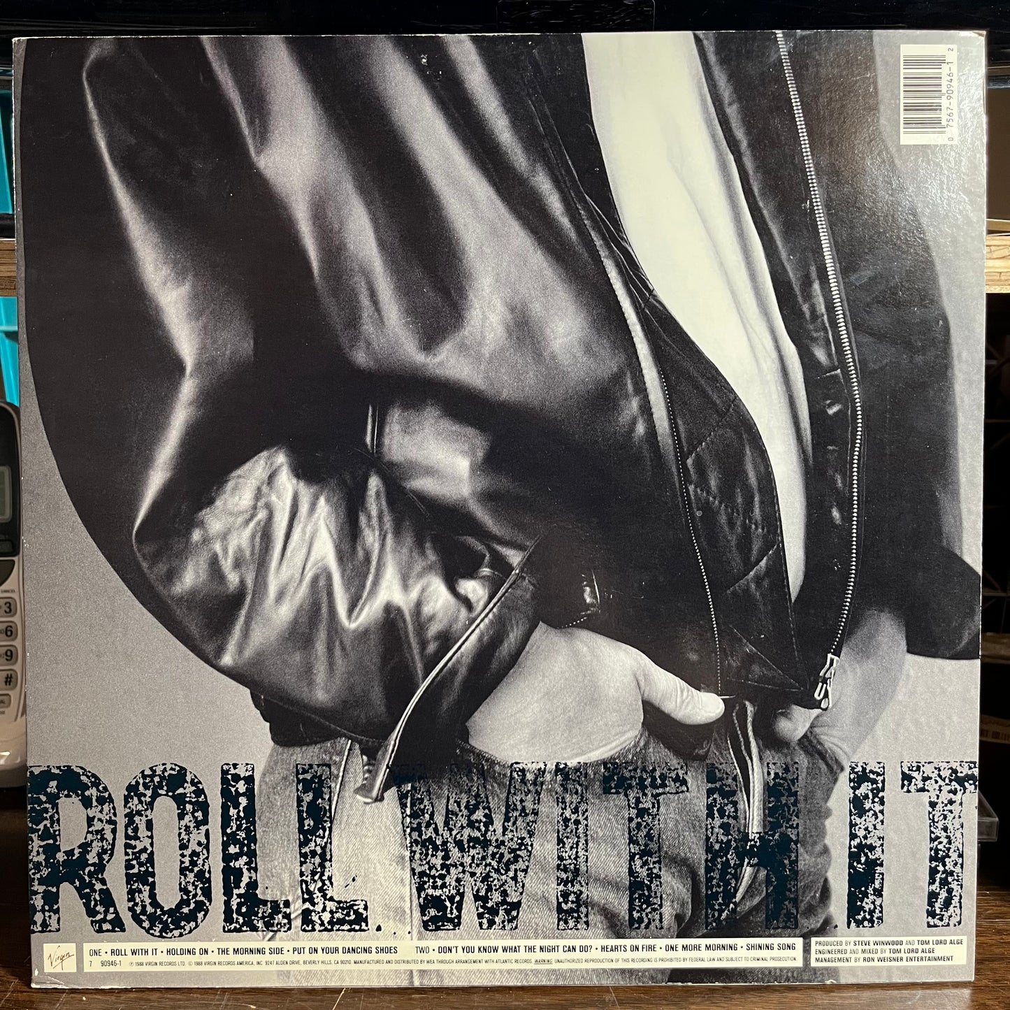 Roll With It (VINYL) | Near Mint- (NM-) Excellent+ (EX+) - ROCK / USED *NEAR MINT-*
