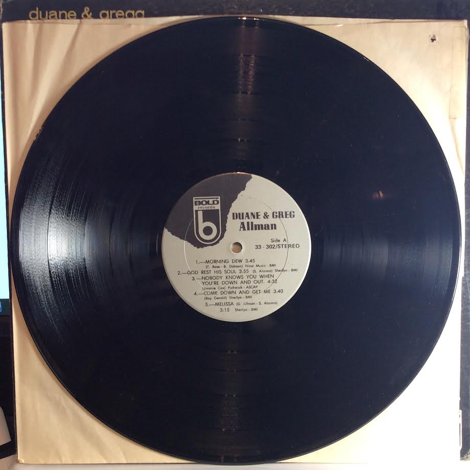 Duane & Gregg Allman (VINYL) | Near Mint- (NM-) Very Good (VG) - ROCK / USED *NEAR MINT-*