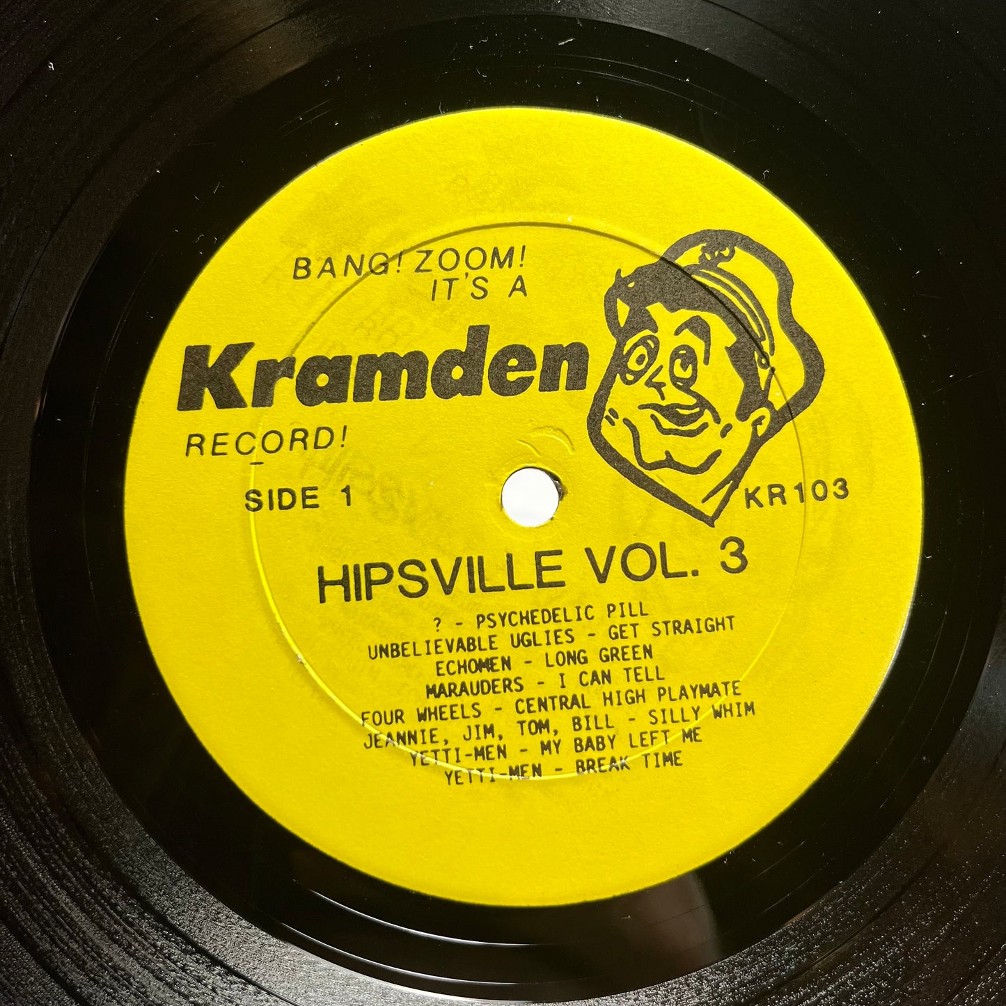 Hipsville Vol. 3 (VINYL) | Near Mint- (NM-) Excellent (EX) - ROCK / USED *NEAR MINT-*