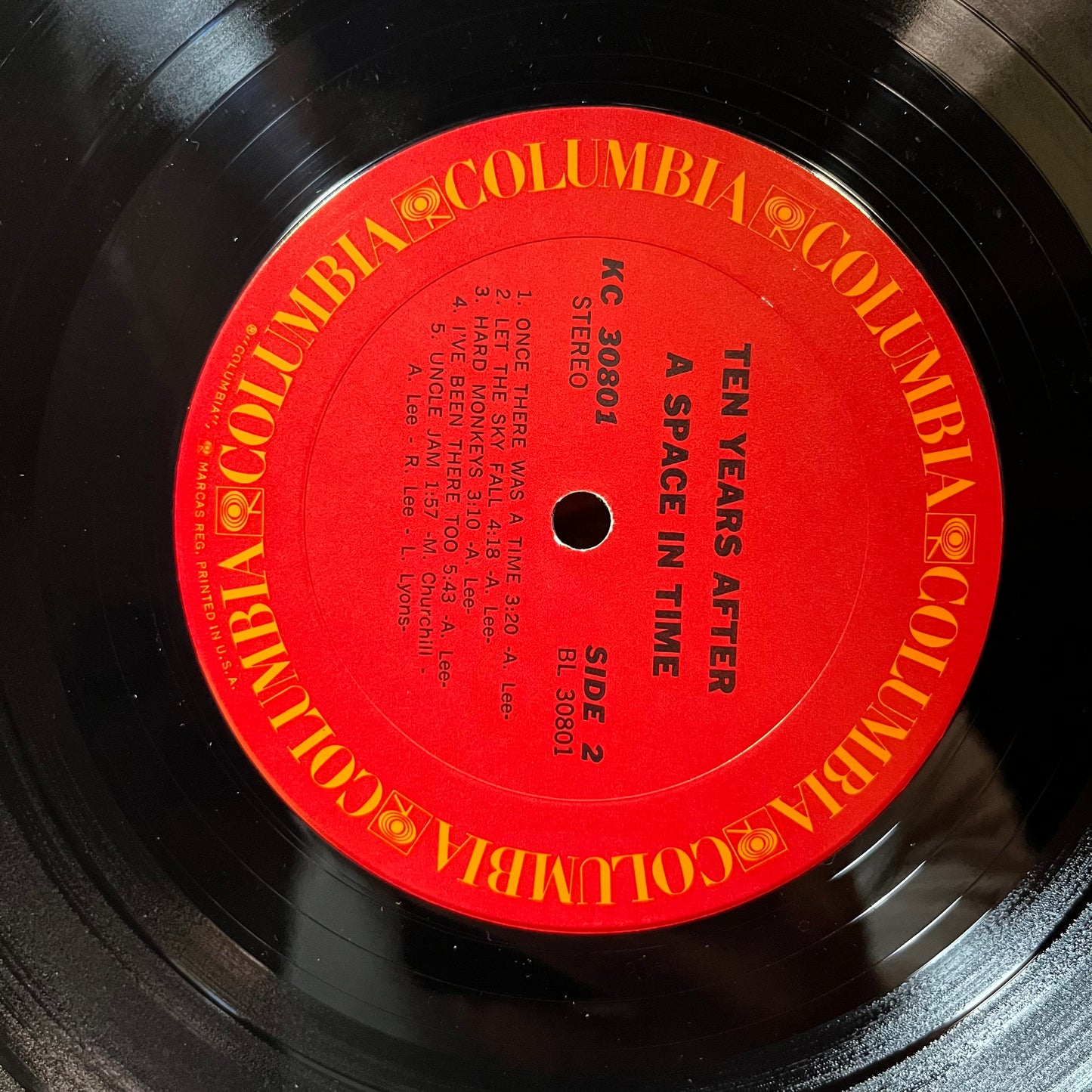 Ten Years After - A Space In Time (VINYL LP COLUMBIA KC 30801 1971) | USED Near Mint- (NM-) Very Good Plus (VG+) - ROCK / USED *NEAR MINT-*