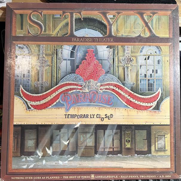 Paradise Theatre (VINYL) | Near Mint- (NM-) Excellent (EX) - ROCK / USED *NEAR MINT-*