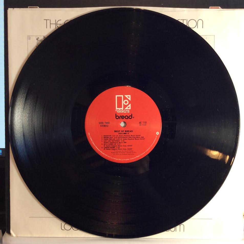 The Best Of Bread, Volume Two (VINYL) | Near Mint- (NM-) Near Mint (NM) - ROCK / USED *NEAR MINT-*