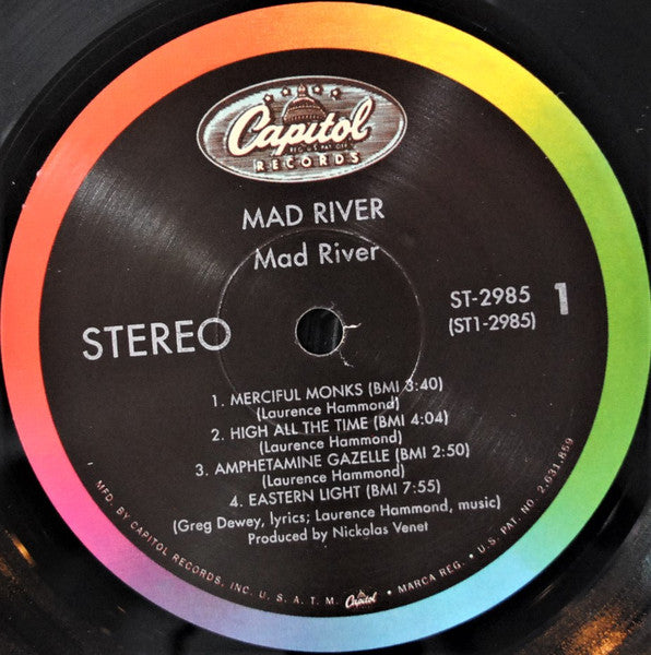 Mad River (VINYL) | Near Mint- (NM-) Near Mint (NM) - ROCK / USED *NEAR MINT-*