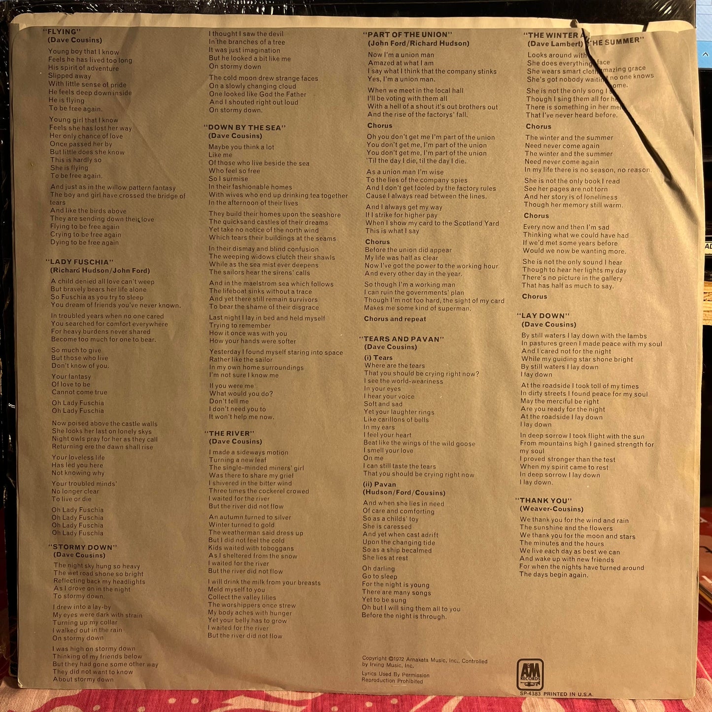Bursting At The Seams *SHRINK* | Near Mint (NM) Excellent (EX)
