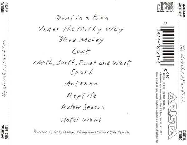 Starfish (CD) | Near Mint- (NM-) Near Mint- (NM-) - ROCK / USED *NEAR MINT-*