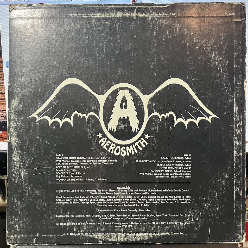 Get Your Wings (VINYL) | Near Mint- (NM-) Good++ (G++) - ROCK / USED *NEAR MINT-*