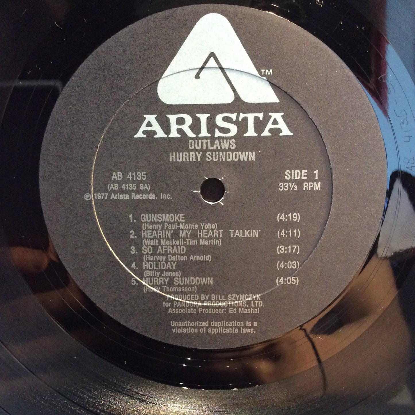 Hurry Sundown (VINYL) | Near Mint- (NM-) Excellent (EX) - ROCK / USED *NEAR MINT-*