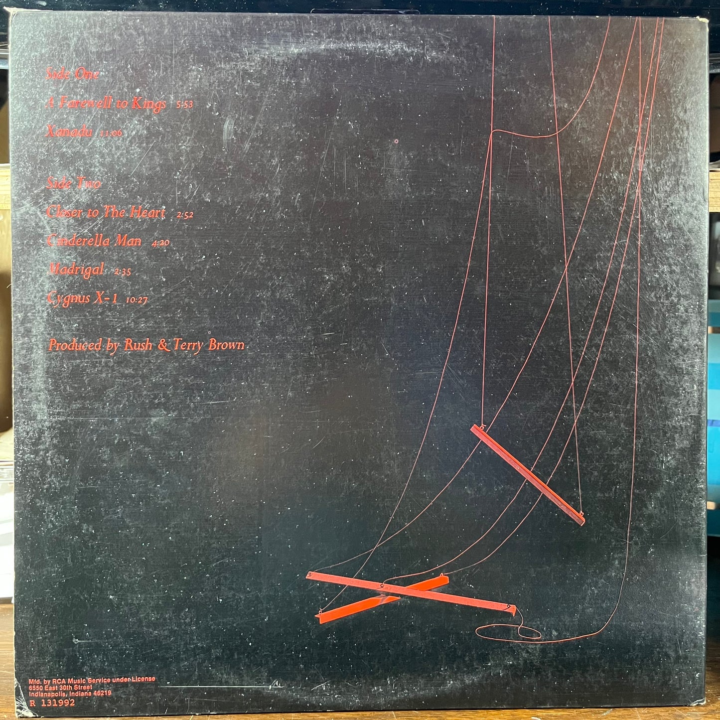 A Farewell To Kings (VINYL) | Near Mint (NM or M-) Excellent (EX) - ROCK / USED *NEAR MINT MINUS*