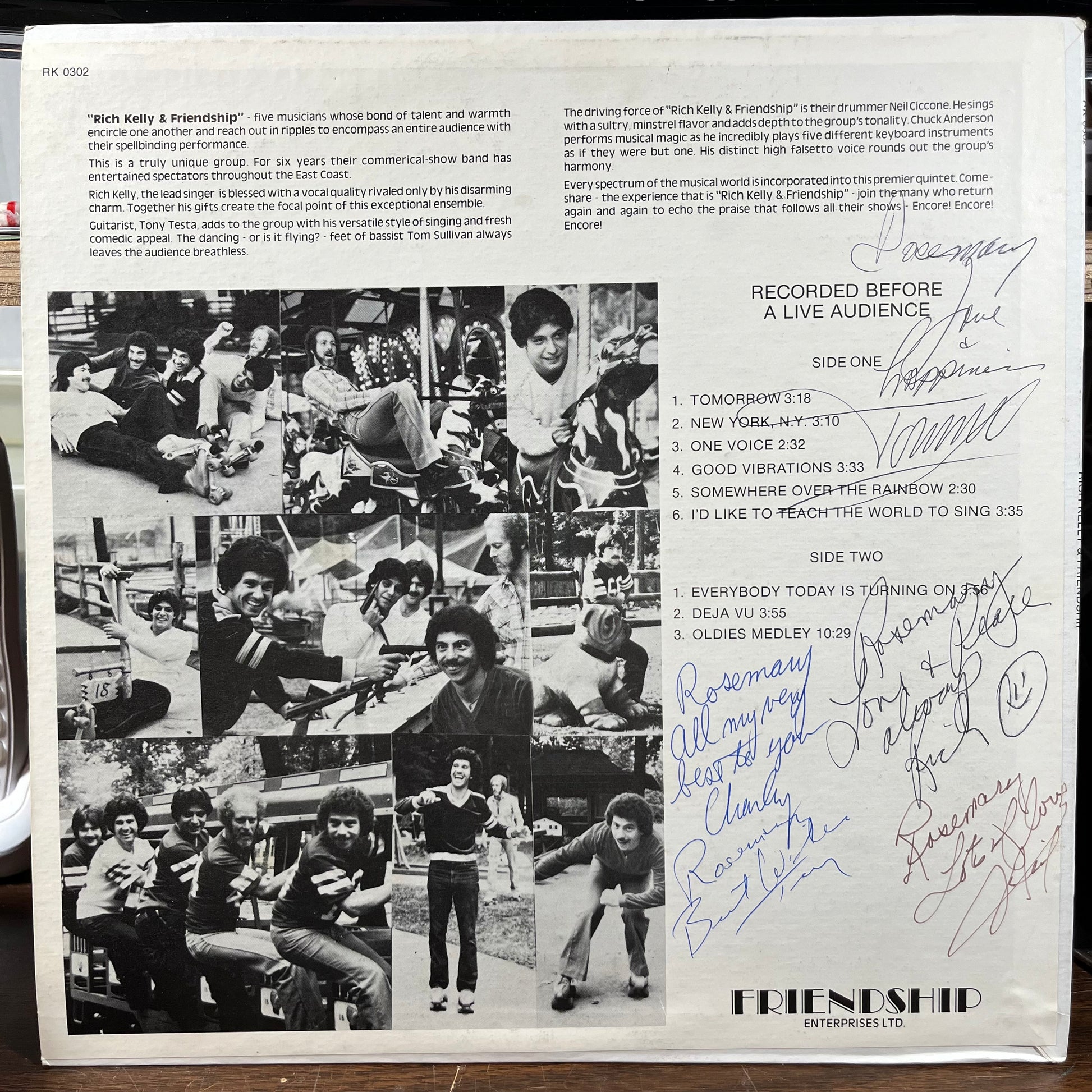 Encore! Encore! (LP) | Near Mint (NM) Near Mint (NM) - ROCK / USED *NEAR MINT / SIGNED*