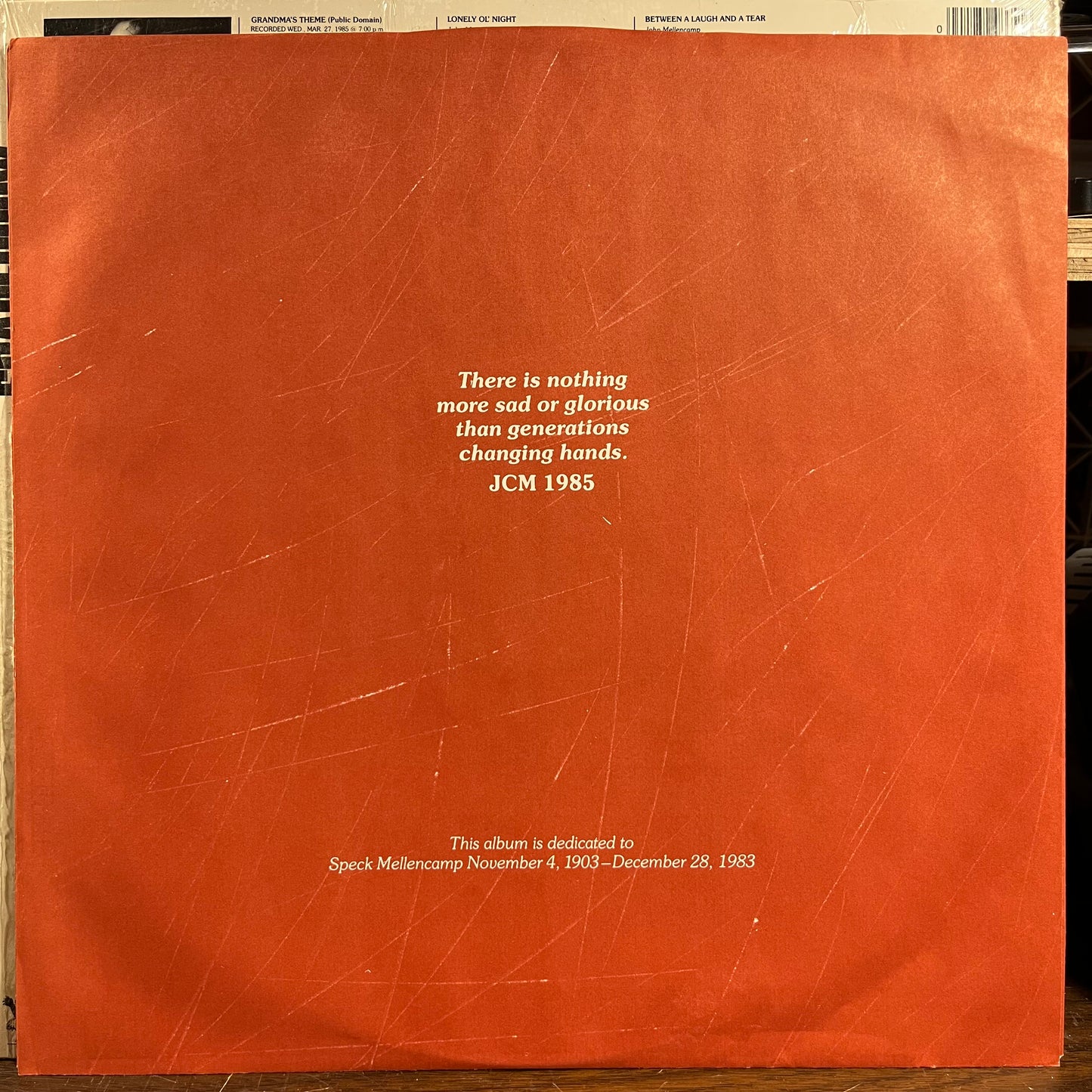 Scarecrow (VINYL) | Near Mint (NM) Near Mint (NM) - ROCK / USED *NEAR MINT*